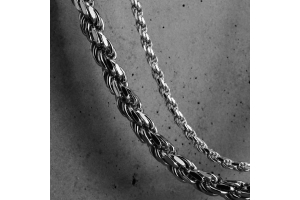 Rope Chain Anchor Chain Marina Chain Necklaces for nautical water lovers