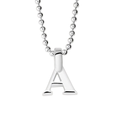 Silver necklace store for baby boy