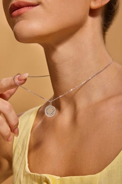 Sterling Silver Scorpio Zodiac Necklace