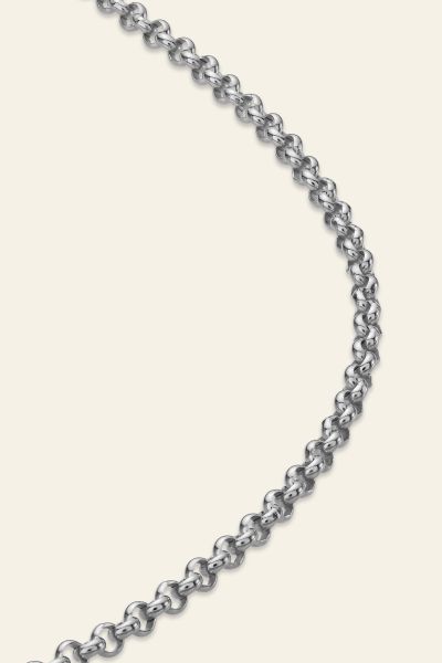 Sterling Silver 2.6mm Belcher Chain Necklace