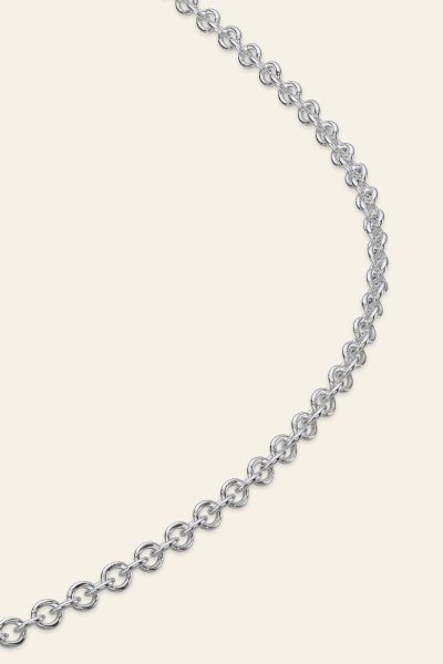 Sterling Silver 2mm Cable Trace Chain