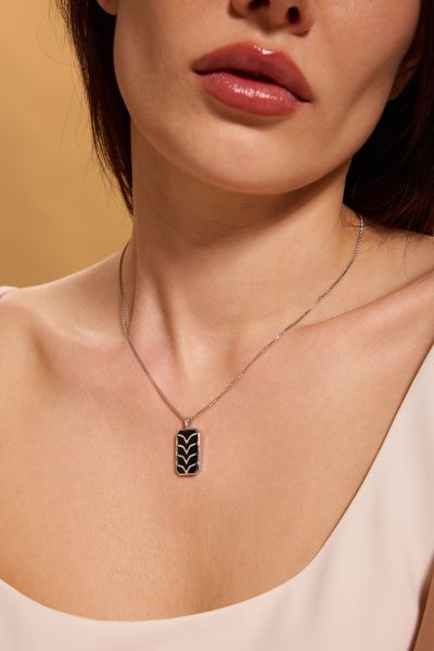 Sterling Silver Amulet Necklace