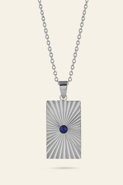 Sterling Silver Amulet Necklace