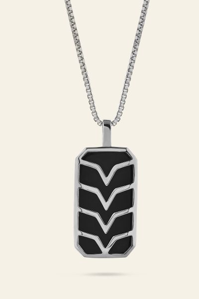 Sterling Silver Amulet Necklace