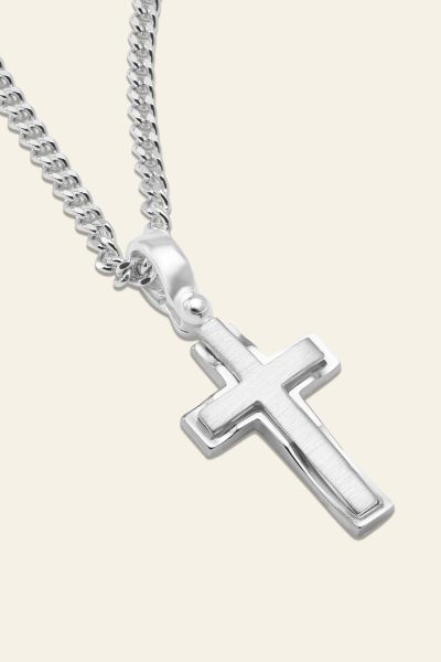 Sterling Silver Cross Necklace