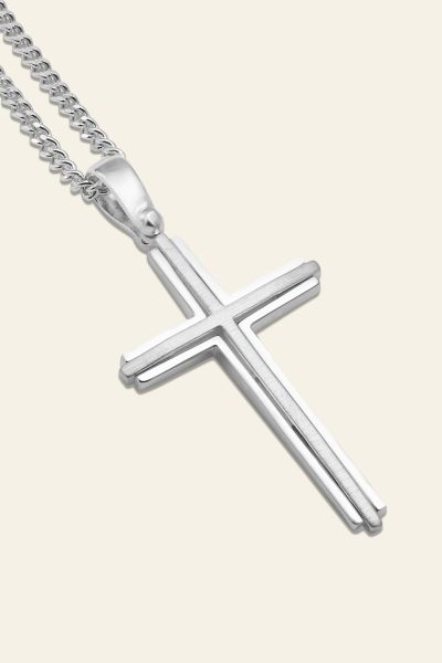 Sterling Silver Cross Necklace