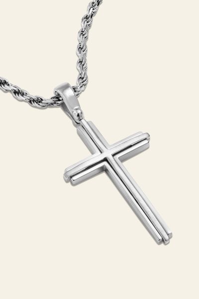 Sterling Silver Cross Necklace