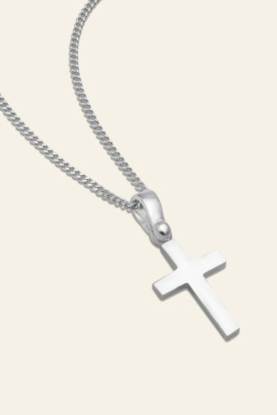 Sterling Silver Cross Necklace