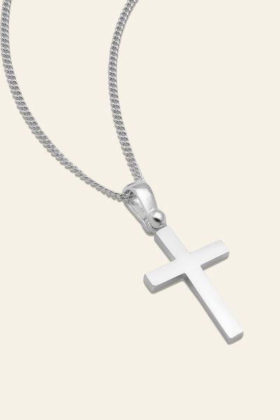 Sterling Silver Cross Necklace
