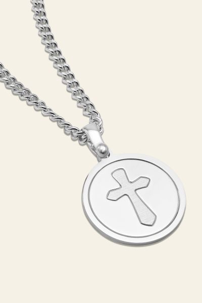 Sterling Silver Cross Necklace