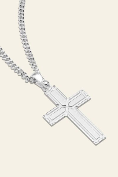 Sterling Silver Cross Necklace