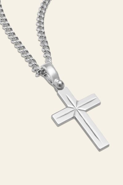 Sterling Silver Cross Necklace