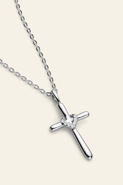 Sterling Silver Cross Necklace