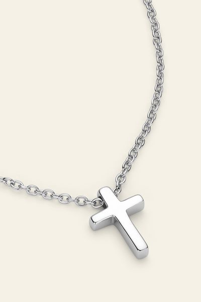 Sterling Silver Cross Necklace