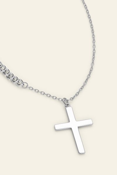 Sterling Silver Cross Necklace