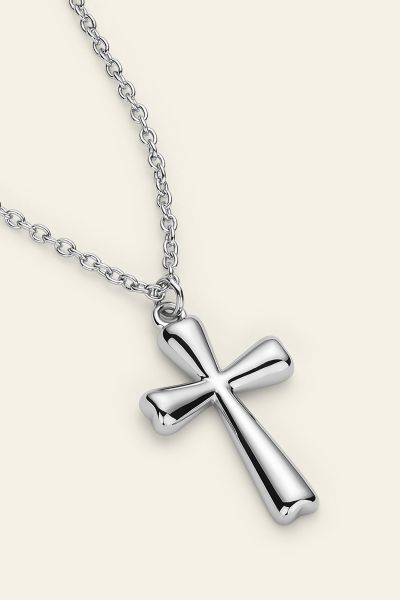 Sterling Silver Cross Necklace