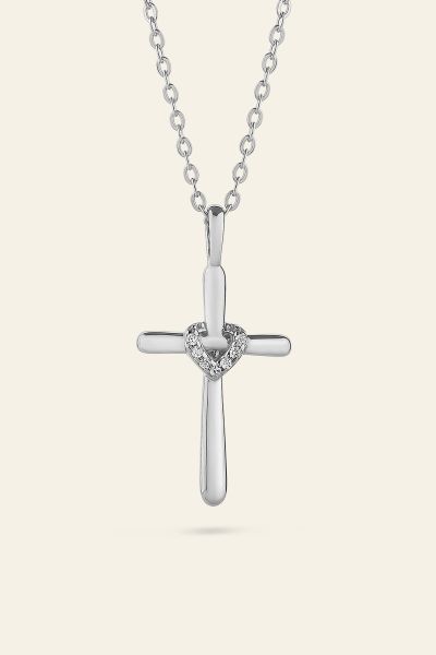 Sterling Silver Cross Necklace