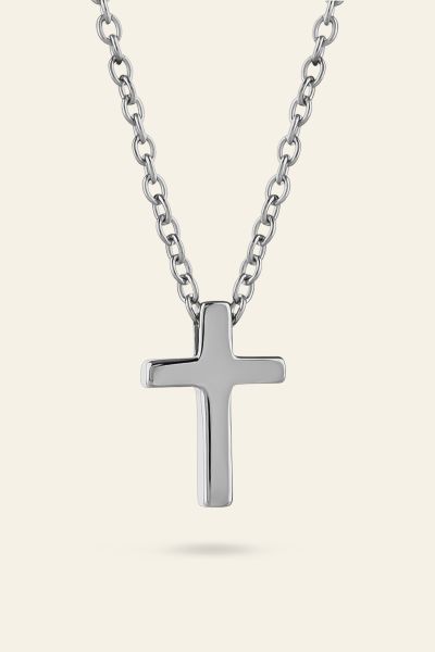 Sterling Silver Cross Necklace