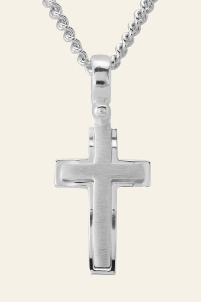 Sterling Silver Cross Necklace