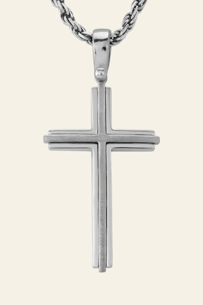 Sterling Silver Cross Necklace