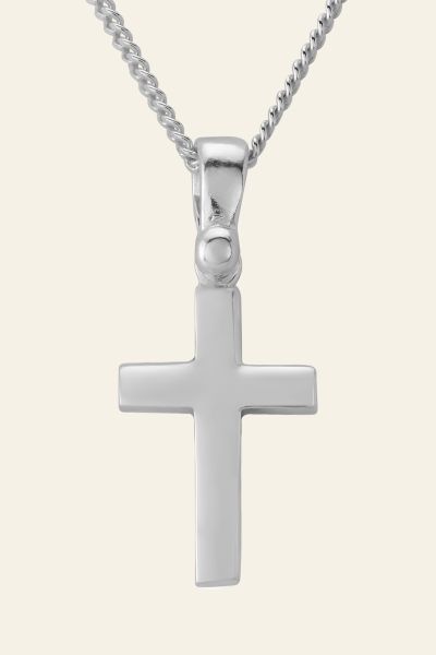 Sterling Silver Cross Necklace