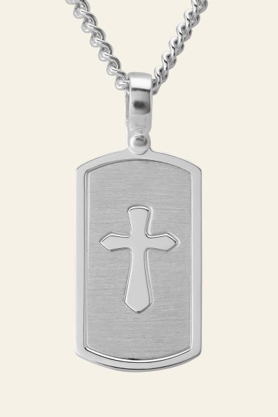 Sterling Silver Cross Necklace