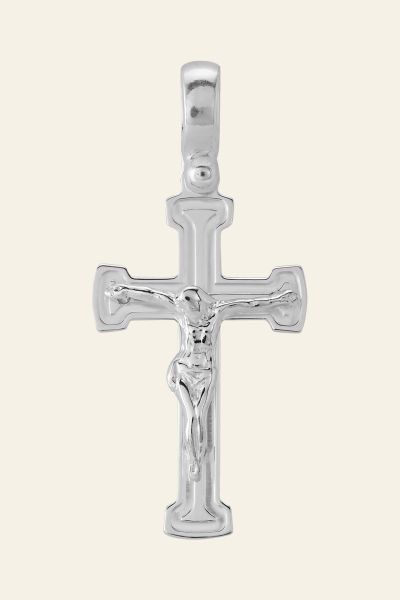 Sterling Silver Crucifix Cross Pendant