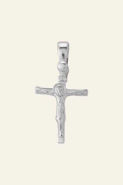 Sterling Silver Crucifix Cross Pendant