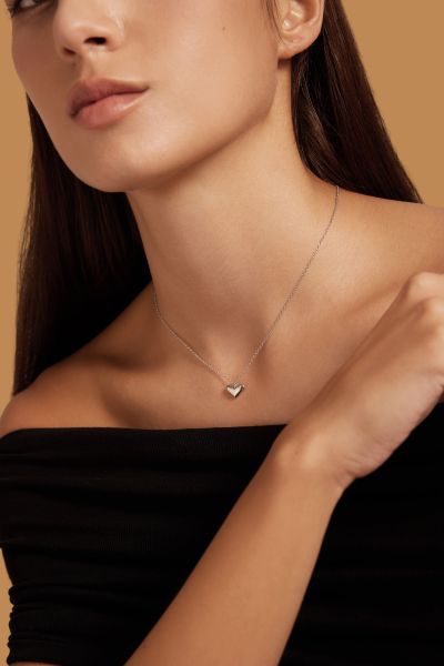 Sterling Silver Heart Necklace