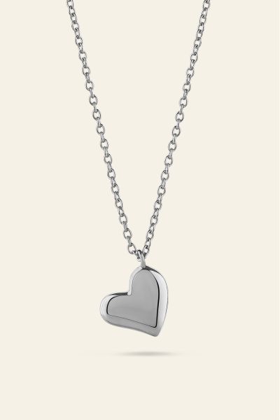 Sterling Silver Heart Necklace