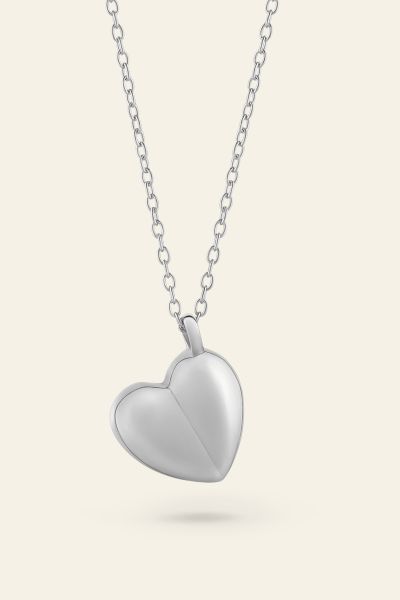 Sterling Silver Heart Necklace