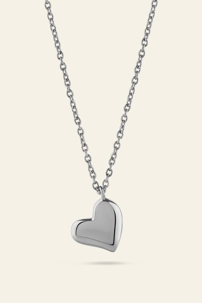 Sterling Silver Heart Necklace