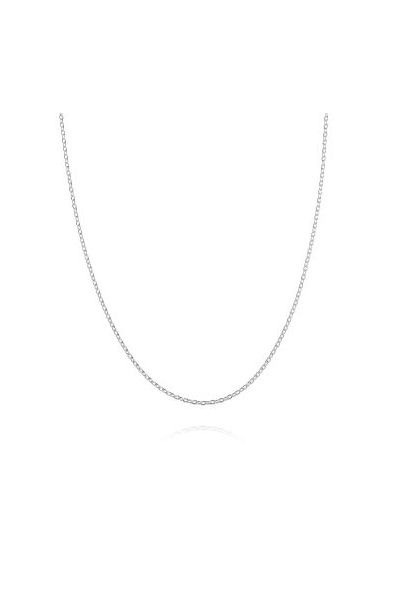 Sterling Silver 1.2mm Diamond Cut Cable Trace Chain