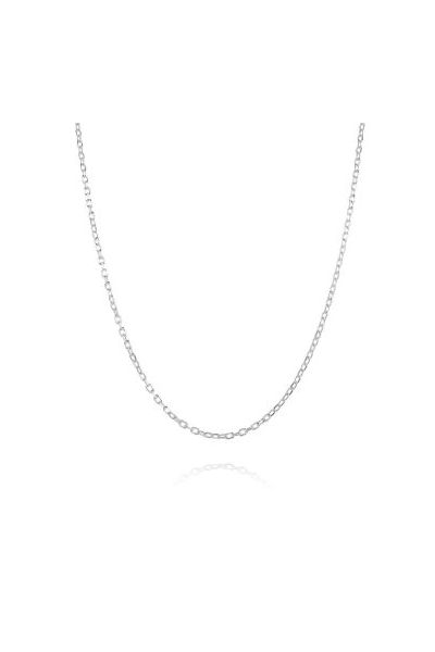 Sterling Silver 1.5mm Diamond Cut Cable Trace Chain