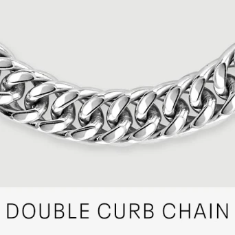 Double Curb Chains