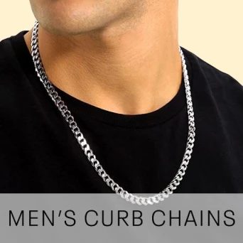Mens Curb Chains