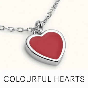 Colourful Heart Necklaces