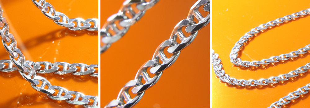 Sterling Silver Marina Anchor Chain