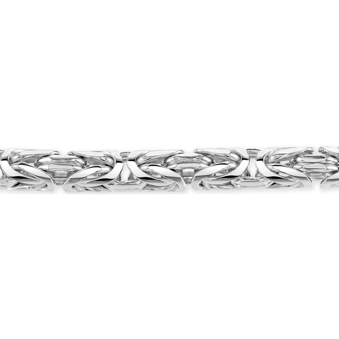 Sterling Silver Byzantine Chain Necklace