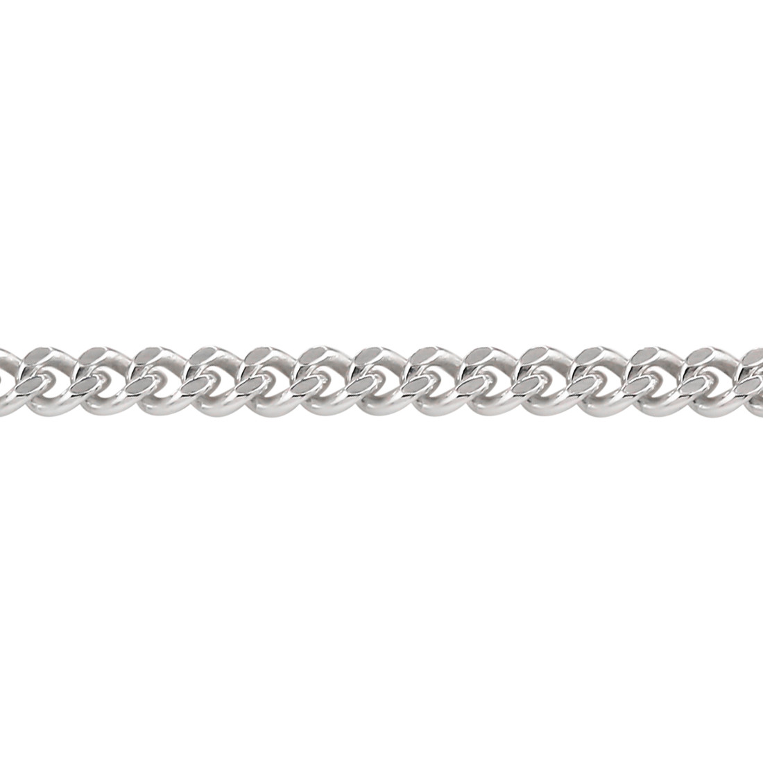 Sterling Silver Curb Chain Necklace