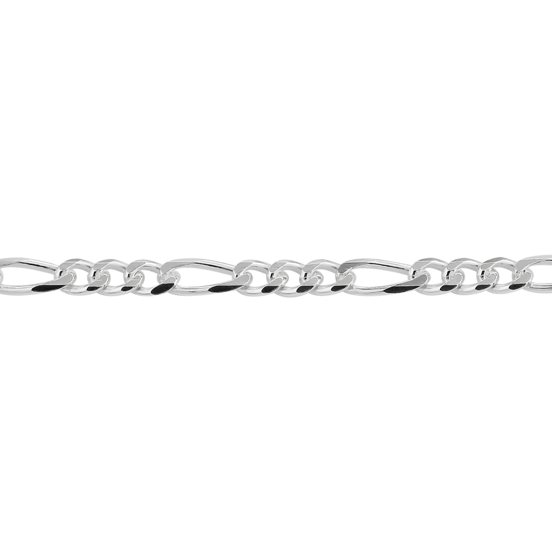 Sterling Silver Figaro Chain Necklace