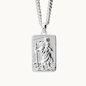 Sterling Silver St Christopher Necklaces
