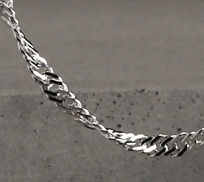 Sterling Silver Singapore Chain Necklaces
